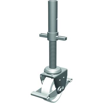 Zarges Fahrgerüst Lenkrolle mit Spindel, Ø 150 mm